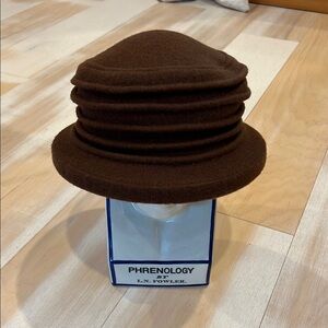 Brown Wool Bucket Hat